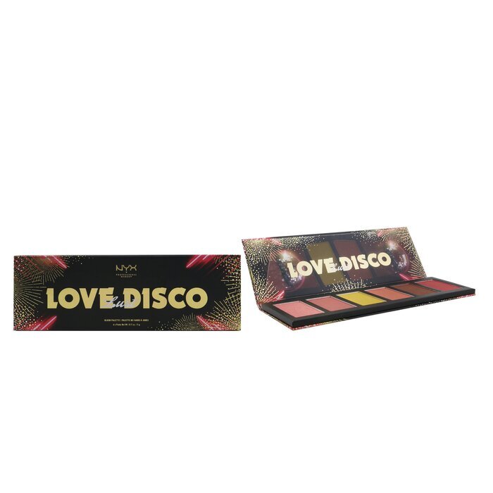 NYX Love Lust Disco Rouge-Palette (6x Rouge) - # Vanity Loves Company 6x5g/0.17oz