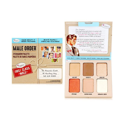 TheBalm Male Order Eyeshadow Palette (6x Eyeshadow) - # First Class Male 13.2g/0.46oz