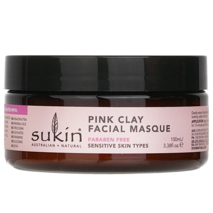 Sukin Sensitive Pink Clay Facial Masque (Sensitive Skin Types) 100ml/3.38oz