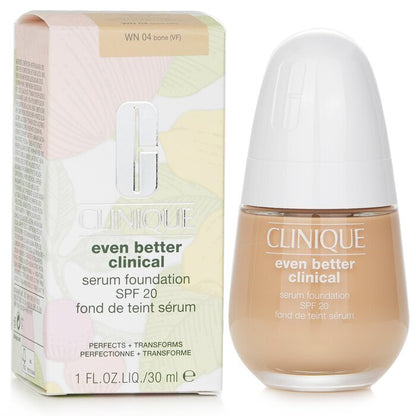 Clinique Even Better Clinical Serum Foundation LSF 20 – Nr. WN 04 Bone, 30 ml