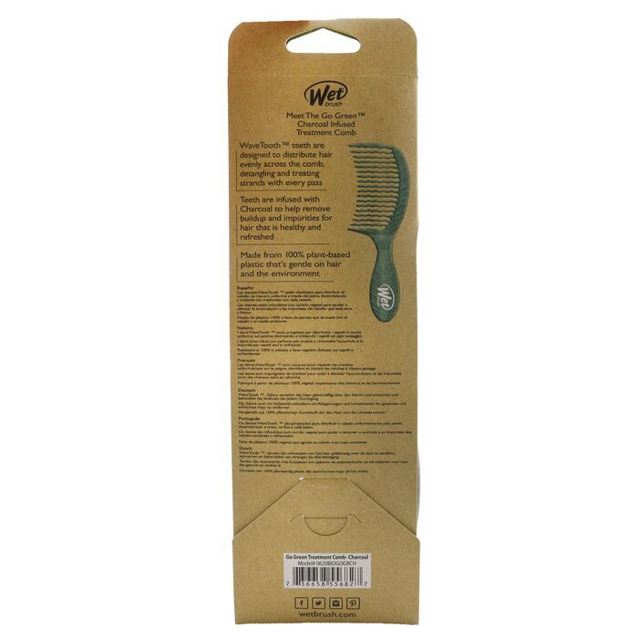 Wet Brush Go Green Behandlungskamm - # Anthrazit 1Stk