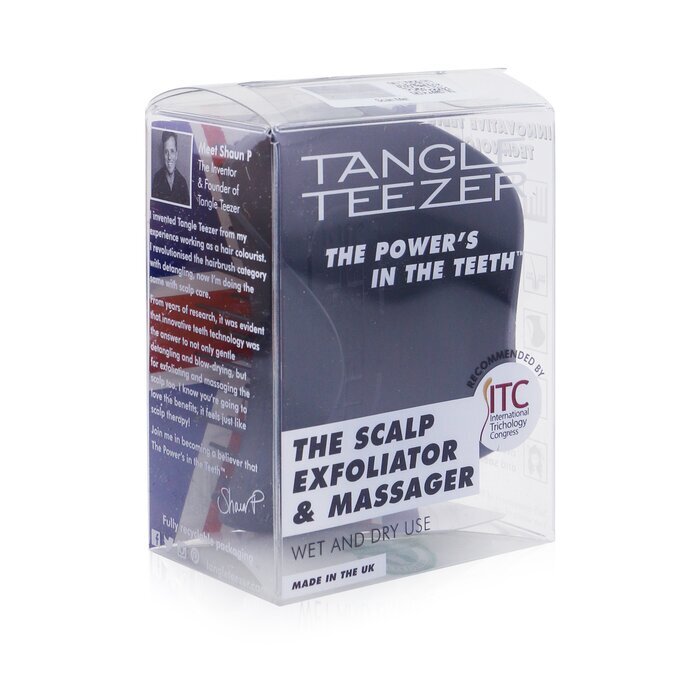 Tangle Teezer The Scalp Peeling- und Massagebürste - # Onyx Schwarz 1 Stück