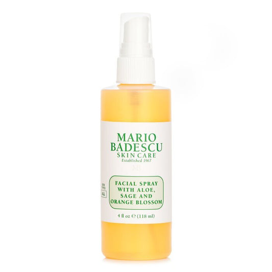 Mario Badescu Gesichtsspray mit Aloe, Salbei und Orangenblüte, 118 ml