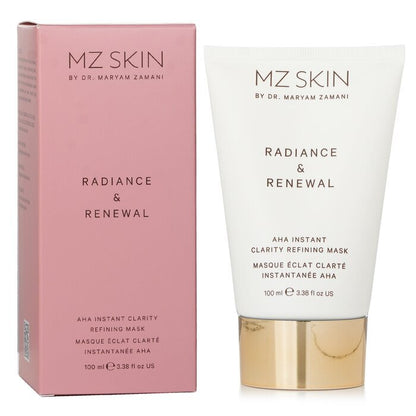 MZ Skin Radiance &amp; Renewal AHA Instant Clarity Verfeinernde Maske 100ml/3.38oz
