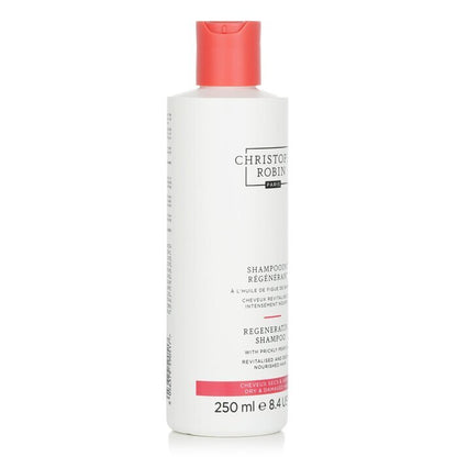 Christophe Robin Regenerierendes Shampoo mit Kaktusfeigenöl – Trockenes und strapaziertes Haar 250 ml