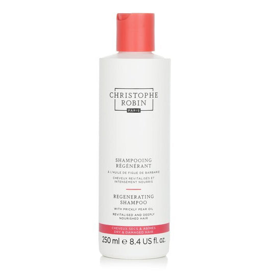 Christophe Robin Regenerierendes Shampoo mit Kaktusfeigenöl – Trockenes und strapaziertes Haar 250 ml