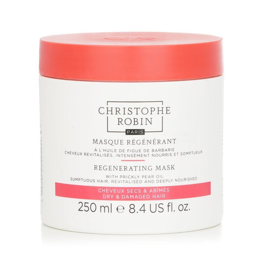 Christophe Robin Regenerierende Maske mit seltenem Kaktusfeigenöl – Trockenes und strapaziertes Haar 250 ml/8,4 oz