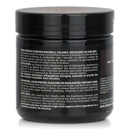 Christophe Robin Shade Variation Mask (verstärkt die Farbe und pflegt tiefenwirksam) – Warm Chestnut 250 ml/8,33 oz