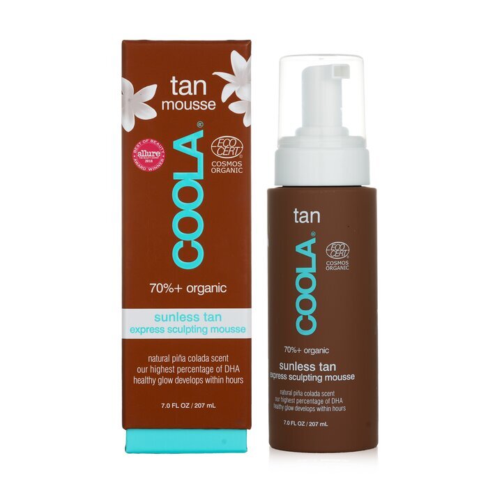 Coola Organic Sunless Tan Express Modelliermousse 207ml/7oz