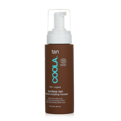 Coola Organic Sunless Tan Express Modelliermousse 207ml/7oz