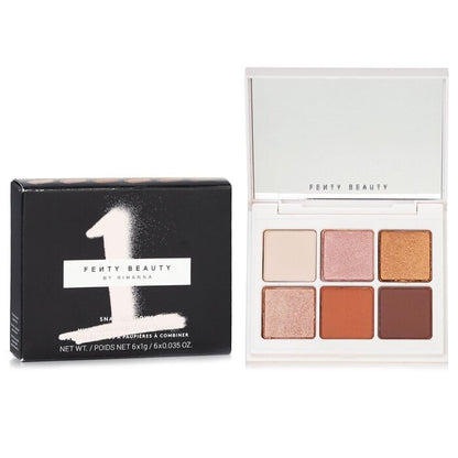 Fenty Beauty by Rihanna Snap Shadows Mix &amp; Match Lidschattenpalette (6x Lidschatten) – Nr. 1 True Neutrals (Everyday Nudes) 6 g
