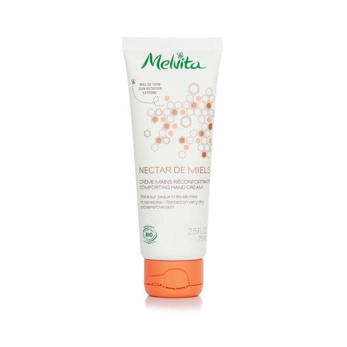 Melvita Nectar De Miels Beruhigende Handcreme – Getestet an sehr trockener und empfindlicher Haut, 75 ml