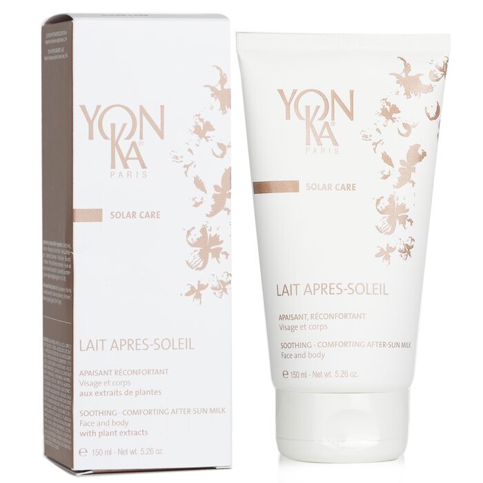 Yonka Solar Care Lait Apres-Soleil - Beruhigende, wohltuende After-Sun-Milch (für Gesicht und Körper) 150 ml/5,26 oz