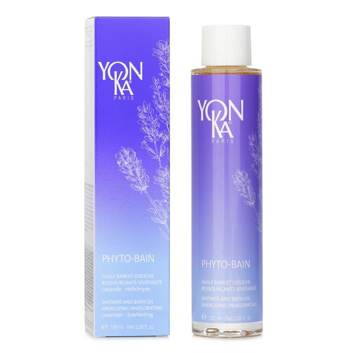 Yonka Phyto-Bain Energetisierendes, belebendes Dusch- und Badeöl – Lavendel, 100 ml