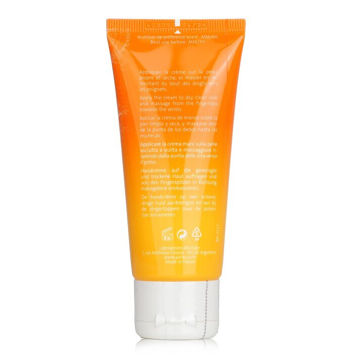 Yonka Creme Mains reparierende, beruhigende Handcreme – Mandarine, 50 ml