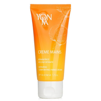 Yonka Creme Mains reparierende, beruhigende Handcreme – Mandarine, 50 ml