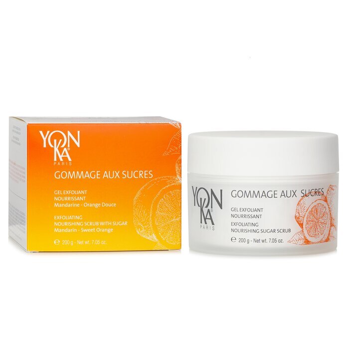 Yonka Gommage Aux Sucres Pflegendes Peeling mit Zucker – Mandarine 200 ml/8,19 oz