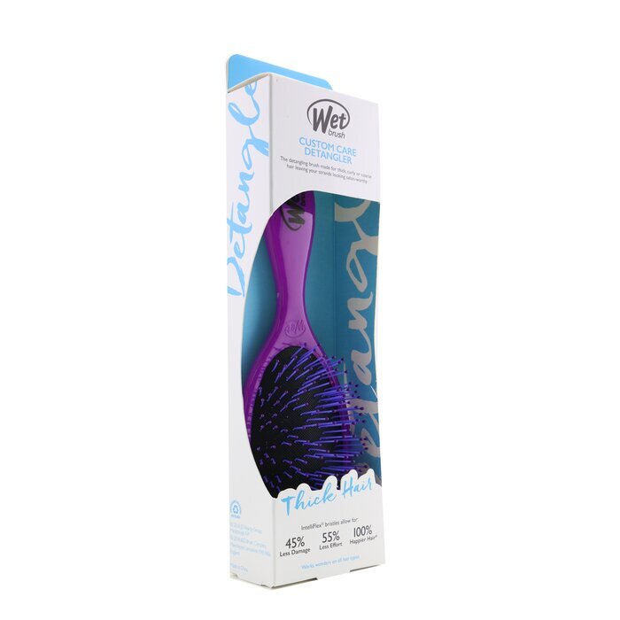 Wet Brush Custom Care Detangler Bürste für dickes Haar – # Lila BWR830CCPR 1 Stück