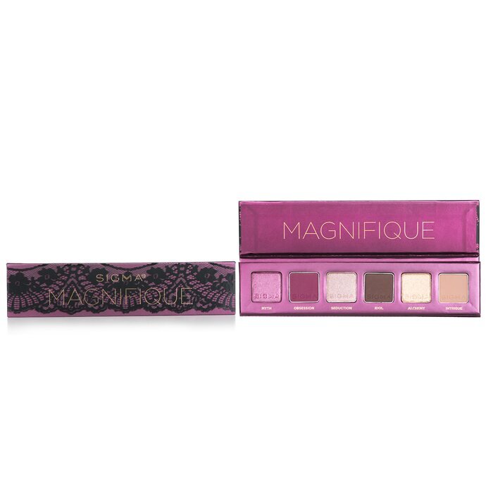 Sigma Beauty Magnifique Lidschatten-Palette (6x Lidschatten + 1x Pinsel)