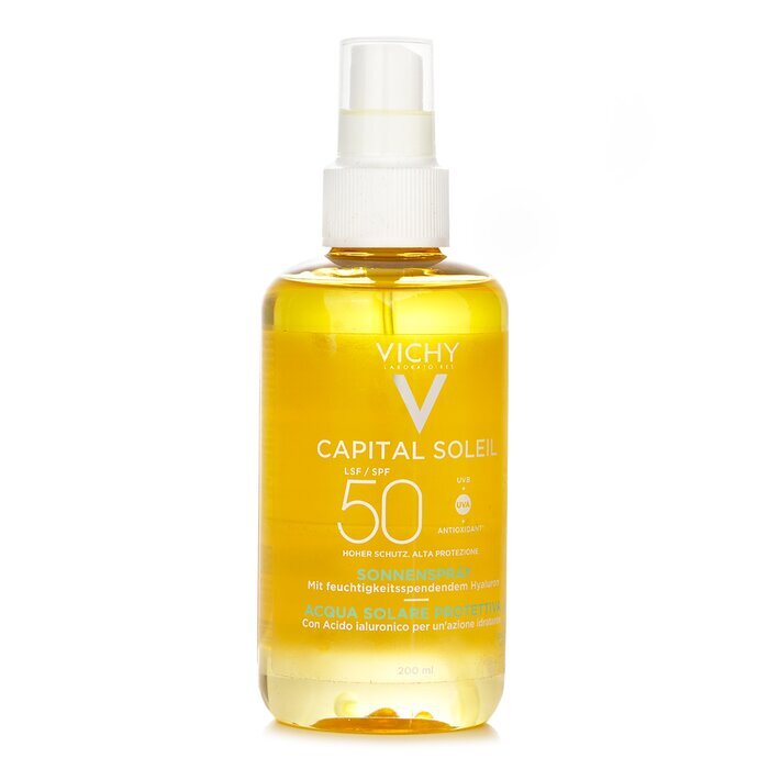 Vichy Capital Soleil Feuchtigkeitsspendendes Sonnenschutz-Wasserspray LSF 50, 200 ml