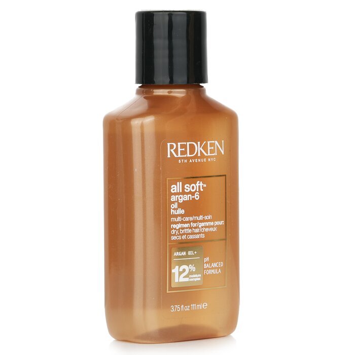 Redken All Soft Argan-6 Oil (For Dry, Brittle Hair) 111ml/3.75oz