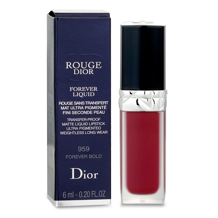 Christian Dior Rouge Dior Forever Matte Flüssiger Lippenstift - Nr. 959 Forever Bold 6ml/0,2oz