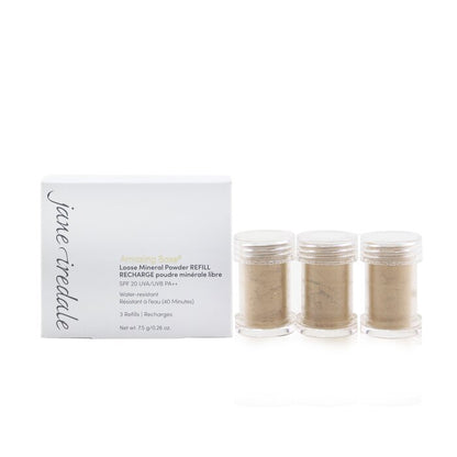 Jane Iredale Amazing Base Loser Mineralpuder SPF 20 Nachfüllpackung - Riviera 3x2,5g/0,09oz