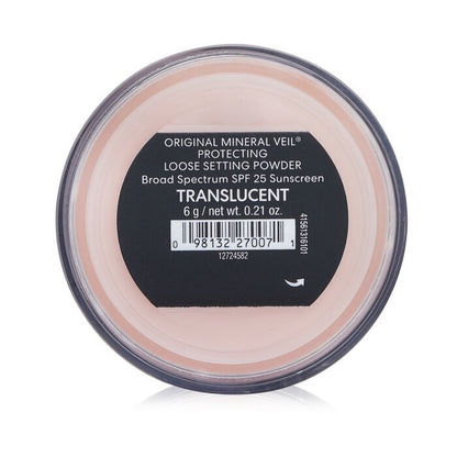 BareMinerals Original Mineral Veil Schützendes loses Fixierpuder LSF 25 – # Durchscheinend 6 g/0,21 oz