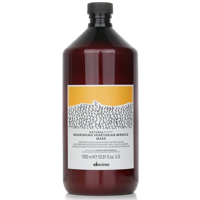 Davines Naturaltech Nourishing Vegetarian Miracle Mask (für brüchiges Haar) 1000ml/33.81oz