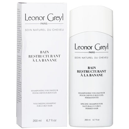 Leonor Greyl Bain Restructurant A La Banane Volumenshampoo für lockiges oder dauergewelltes Haar, 200 ml