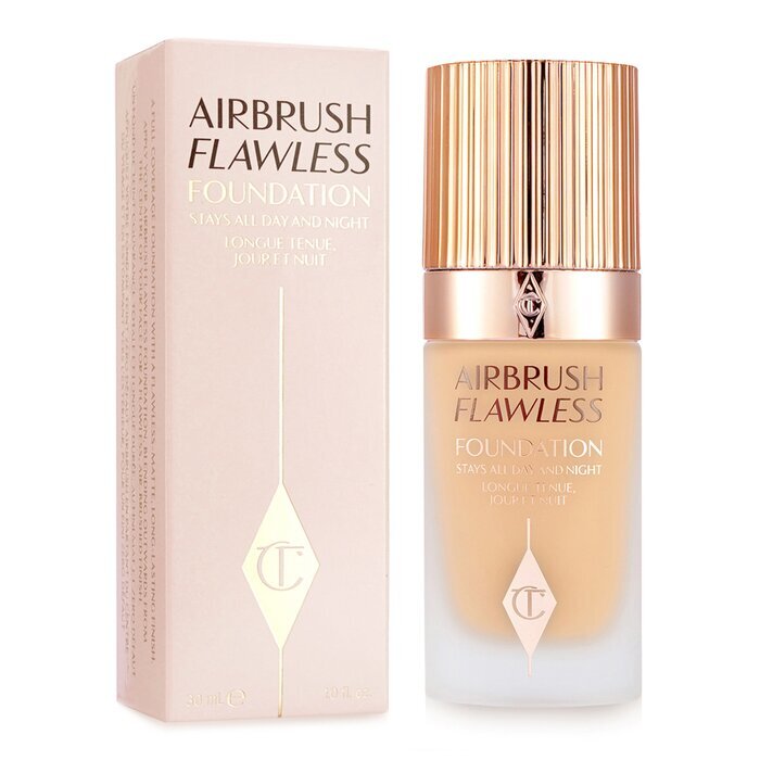 Charlotte Tilbury Airbrush Flawless Foundation – Nr. 5,5 Warm, 30 ml