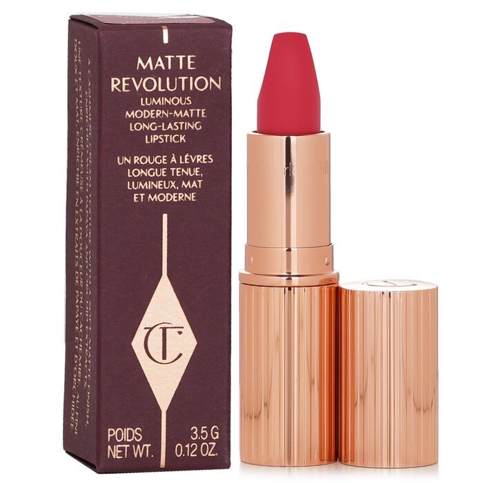 Charlotte Tilbury Matte Revolution – # Lost Cherry (Pastellfuchsia-Pink) 3,5 g/0,12 oz