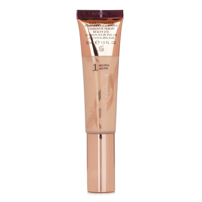 Charlotte Tilbury Charlottes Beautiful Skin Foundation – Nr. 1 Neutral, 30 ml/1 oz