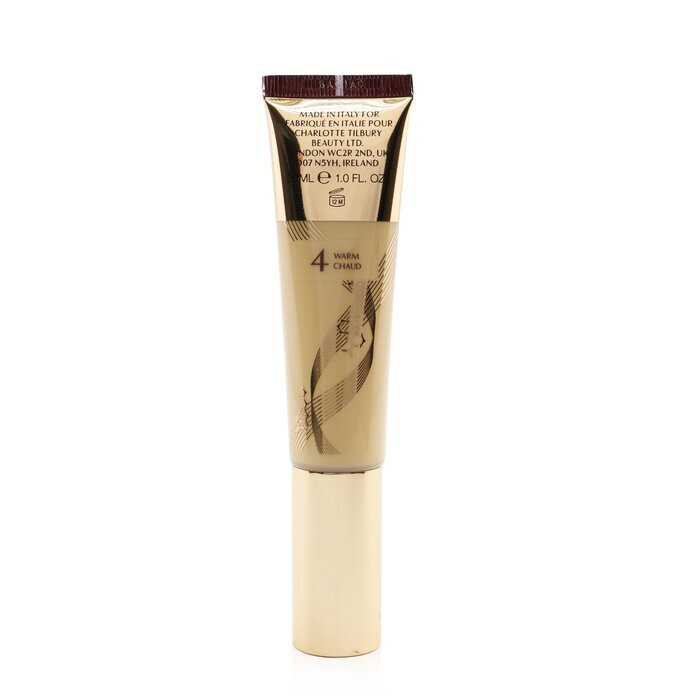 Charlotte Tilbury Charlottes Beautiful Skin Foundation – Nr. 4 Warm, 30 ml/1 oz