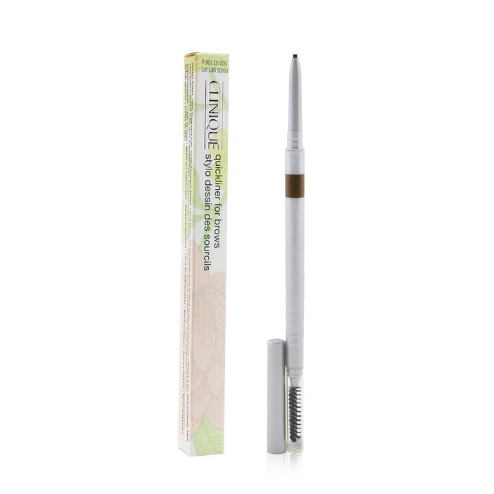 Clinique Quickliner für Augenbrauen – Nr. 02 Soft Chestnut, 0,06 g/0,002 oz