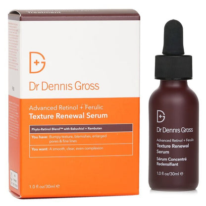 Dr Dennis Gross Advanced Retinol + Ferulic Texture Renewal Serum 30ml