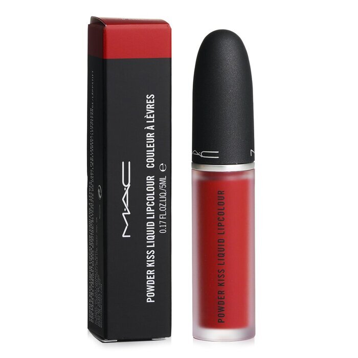 MAC Powder Kiss Flüssiger Lippenstift – #Rhythm 'N' Roses, 5 ml/0,17 oz