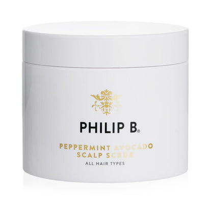 Philip B Peppermint Avocado Scalp Scrub - All Hair Types 236ml/8oz