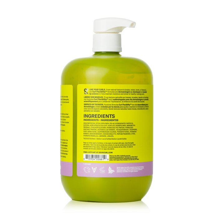 DevaCurl Light Defining Gel, weicher Halt, No-Crunch-Styler, 946 ml/32 oz