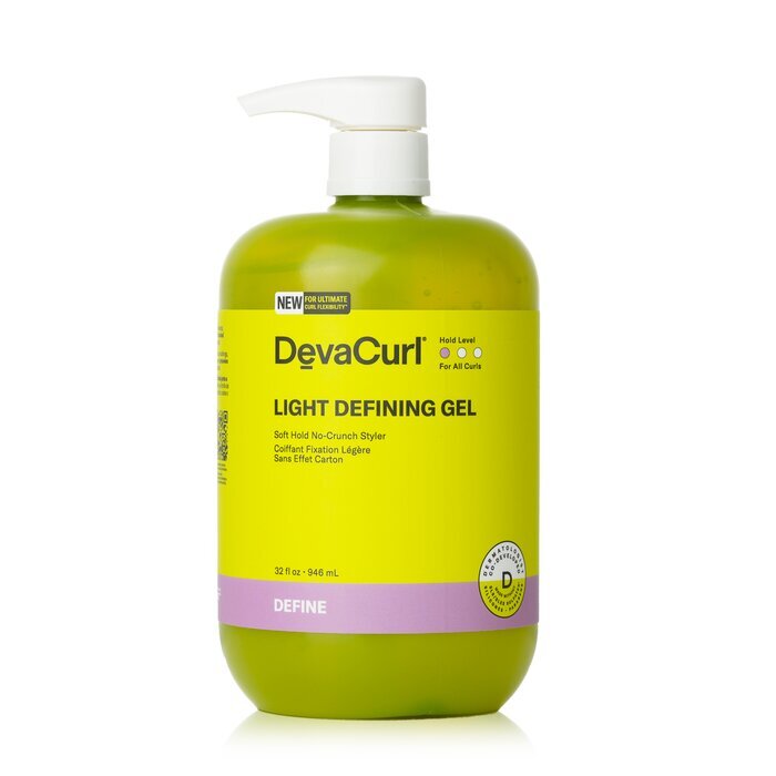 DevaCurl Light Defining Gel, weicher Halt, No-Crunch-Styler, 946 ml/32 oz