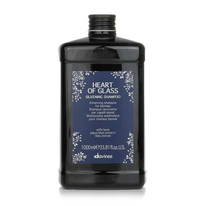 Davines Heart Of Glass Seidenshampoo für Blondes (Salongröße) 1000ml/33.81oz