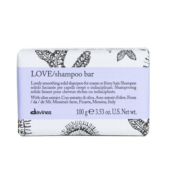 Davines Love Solid Shampoo Bar (For Coarse or Frizzy Hair) 100g/3.53oz