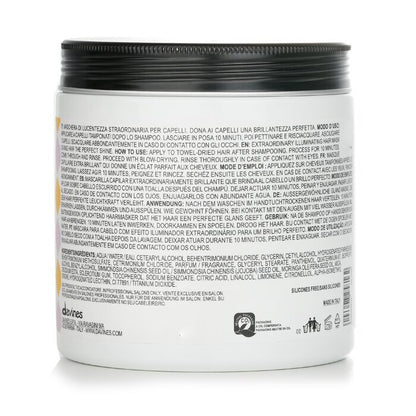 Davines The Spotlight Circle Shine Boosting Haarmaske (Salongröße) 750ml/26.33oz