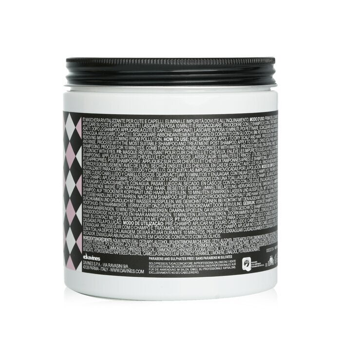 Davines The Purity Circle Away From Pollution Haar- und Kopfhautmaske 750ml/26.44oz