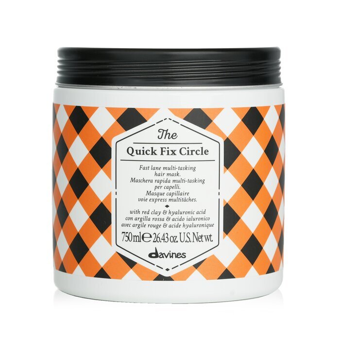 Davines The Quick Fix Circle Fast Lane Multitasking-Haarmaske (Salongröße) 750 ml