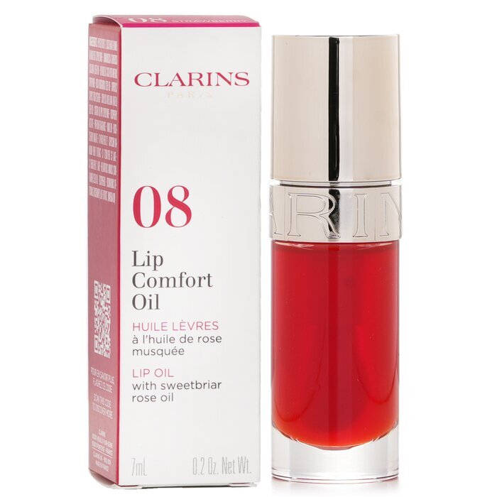 Clarins Lip Comfort Oil - Nr. 08 Erdbeere, 7 ml