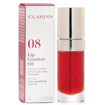 Clarins Lip Comfort Oil - Nr. 08 Erdbeere, 7 ml