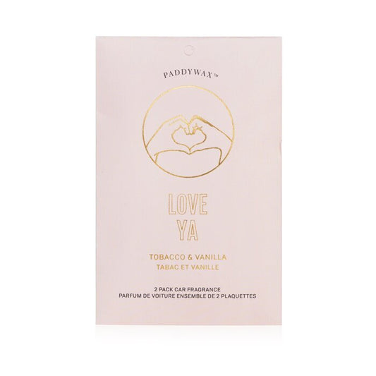 Paddywax Impressions Autoduft – Love Ya, 2 Packungen