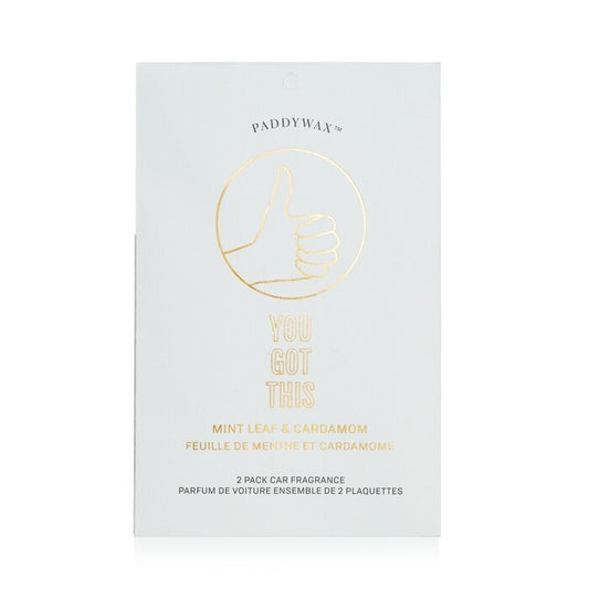 Paddywax Impressions Autoduft – You Got This, 2er-Pack