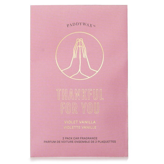 Paddywax Impressions Autoduft – Thankful For You, 2 Packungen